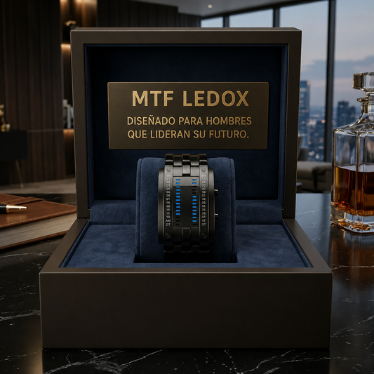 MTF Ledox — Diseño clásico. Controla tu futuro.